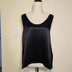 Zara Satin Camisole Black Size M